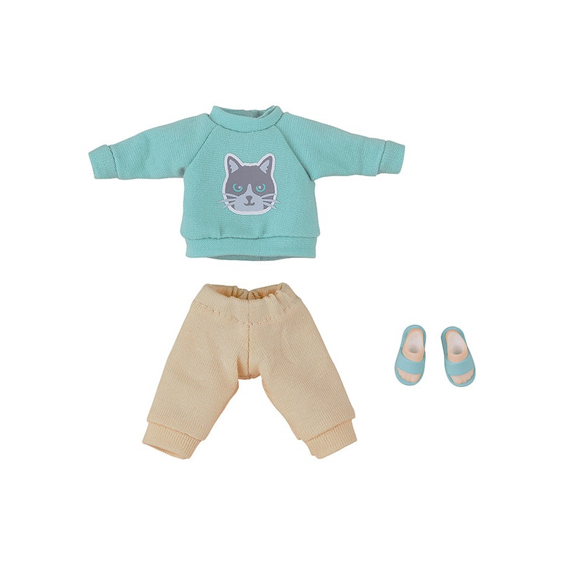 Nendoroid Doll Outfit Set: Sweatshirt and Sweatpants (Light Blue)