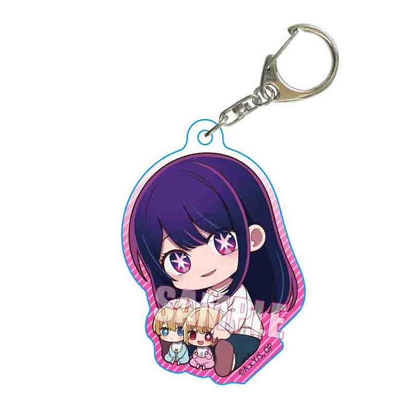 Oshi no Ko Bell House GyuGyutto Acrylic Key Chain Ai (Casual Outfit)