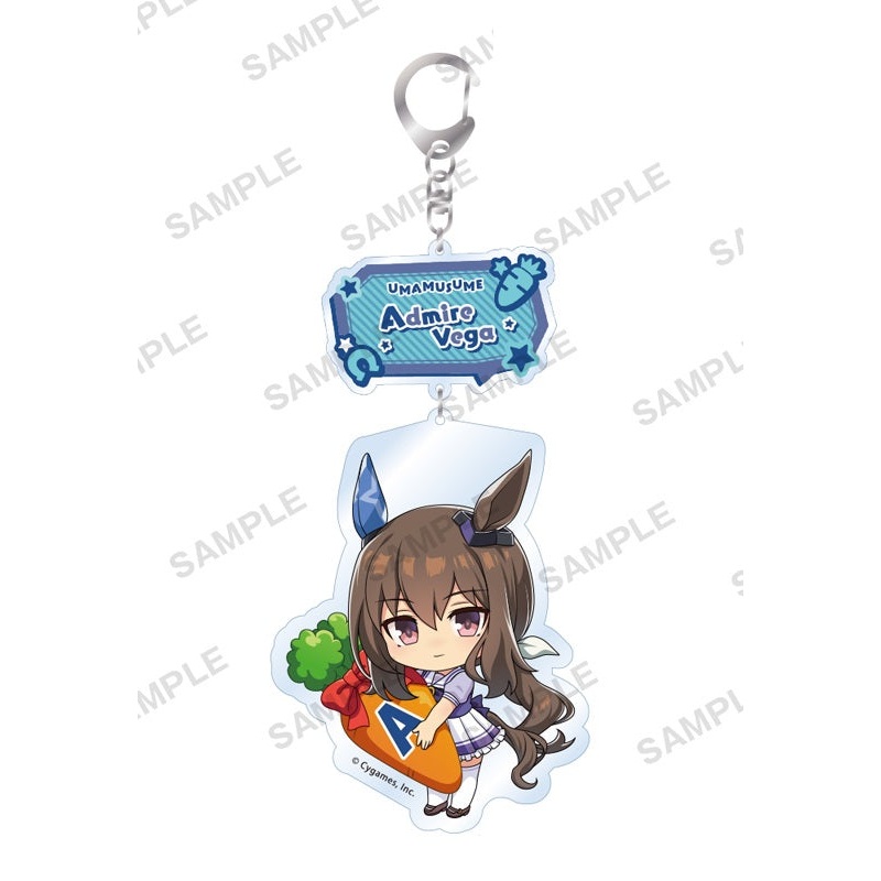 Uma Musume Pretty Derby Bushiroad Creative Mugyu Mini Acrylic Key Chain Vol.2 Admire Vega