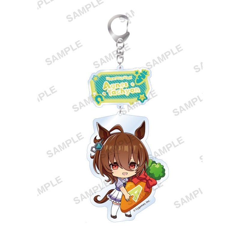 Uma Musume Pretty Derby Bushiroad Creative Mugyu Mini Acrylic Key Chain Vol.2 Agnes Tachyon