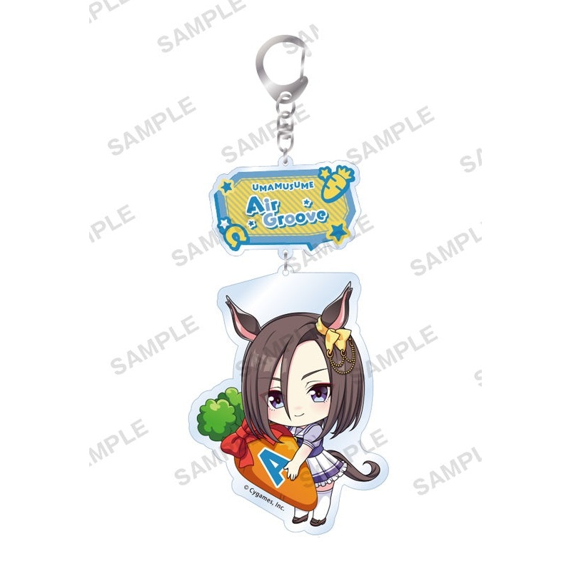 Uma Musume Pretty Derby Bushiroad Creative Mugyu Mini Acrylic Key Chain Vol.2 Air Groove