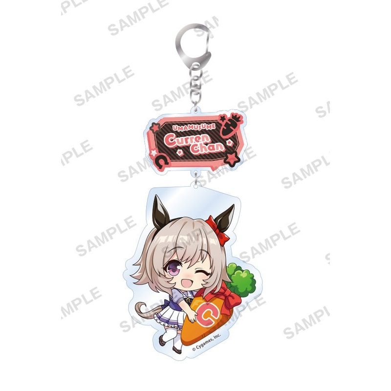 Uma Musume Pretty Derby Bushiroad Creative Mugyu Mini Acrylic Key Chain Vol.2 Curren Chan