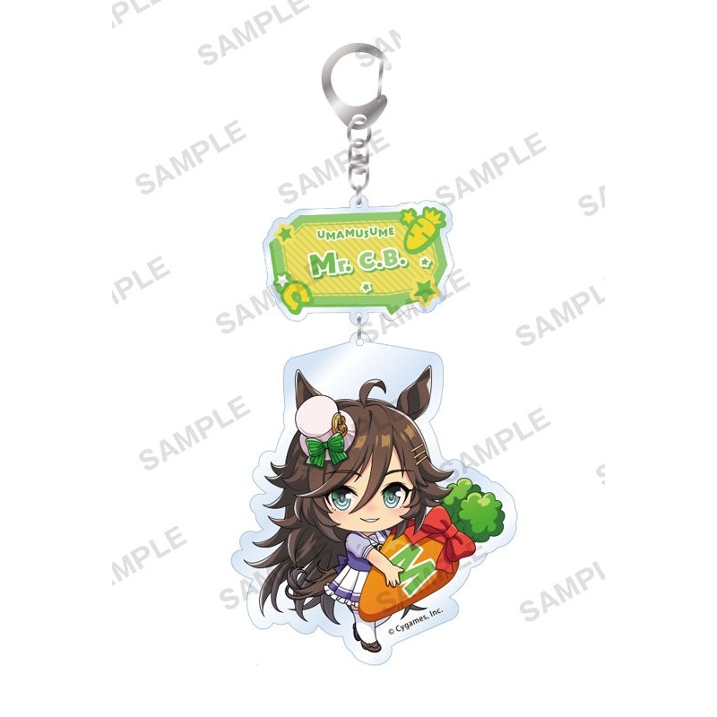 Uma Musume Pretty Derby Bushiroad Creative Mugyu Mini Acrylic Key Chain Vol.2 Mr.C.B.