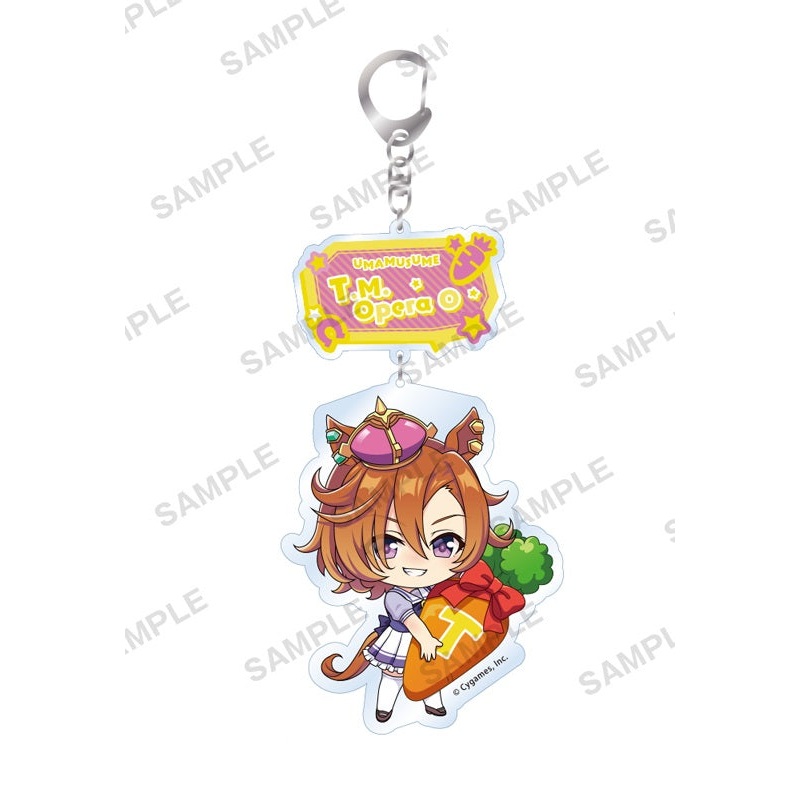Uma Musume Pretty Derby Bushiroad Creative Mugyu Mini Acrylic Key Chain Vol.2 T.M. Opera O