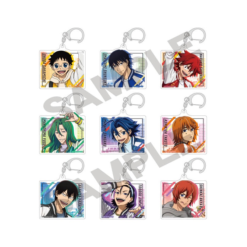 Yowamushi Pedal LIMIT BREAK Crux Trading Acrylic Key Chain Sukajan(1 Random)