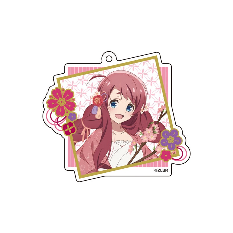 Zombie Land Saga Revenge Medicos Entertainment Original Illustration Acrylic Key Chain 1 Minamoto Sakura