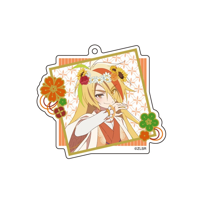 Zombie Land Saga Revenge Medicos Entertainment Original Illustration Acrylic Key Chain 2 Nikaido Saki