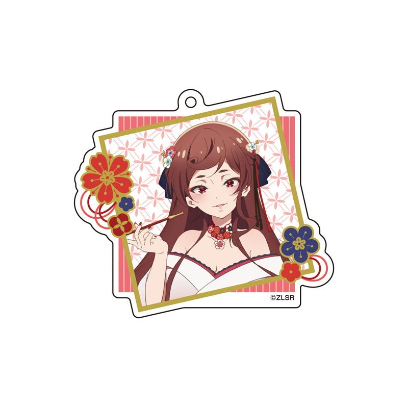 Zombie Land Saga Revenge Medicos Entertainment Original Illustration Acrylic Key Chain 5 Yugiri