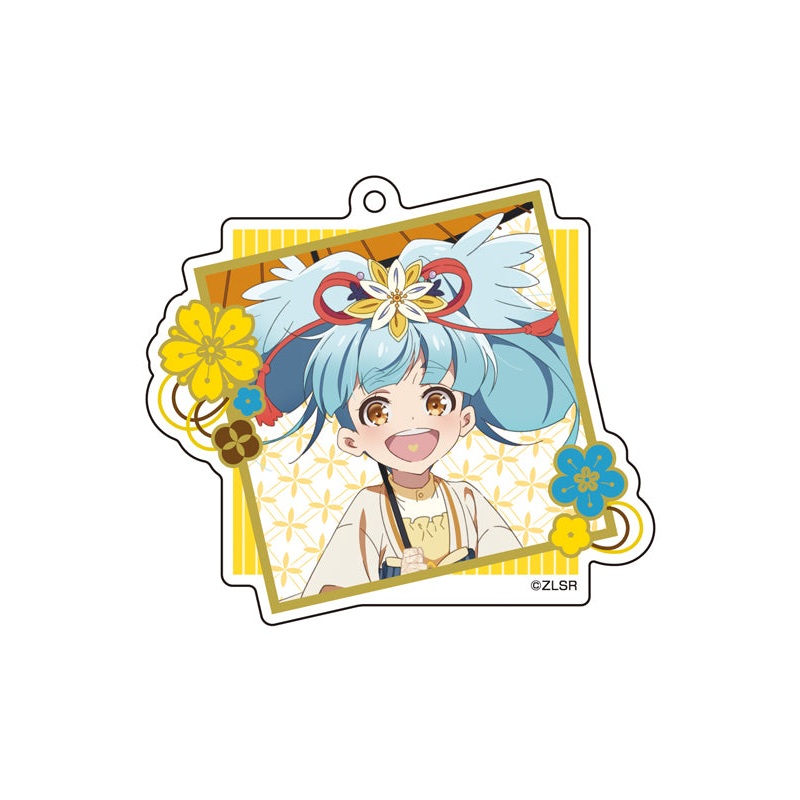 Zombie Land Saga Revenge Medicos Entertainment Original Illustration Acrylic Key Chain 6 Hoshikawa Lily