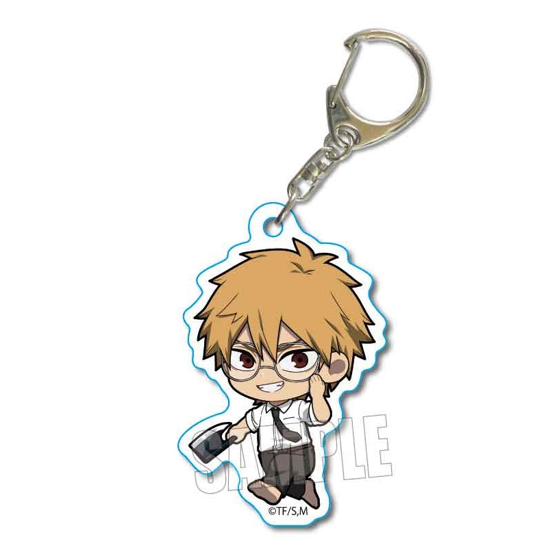 Chainsaw Man Bell House TEKUTOKO Acrylic Key Chain Part 2 Denji (Glasses)