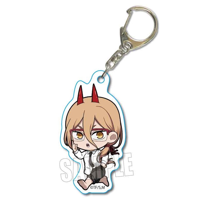 Chainsaw Man Bell House TEKUTOKO Acrylic Key Chain Part 2 Power (Glasses)