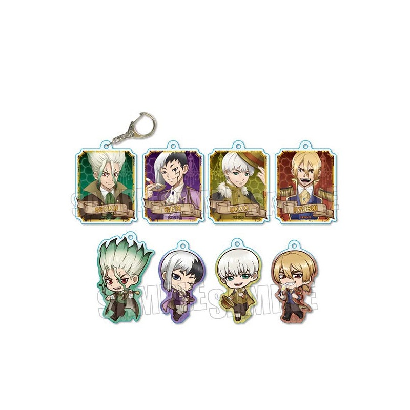 Dr. Stone Bell House Trading Acrylic Key Chain Ball Ver.(1 Random)