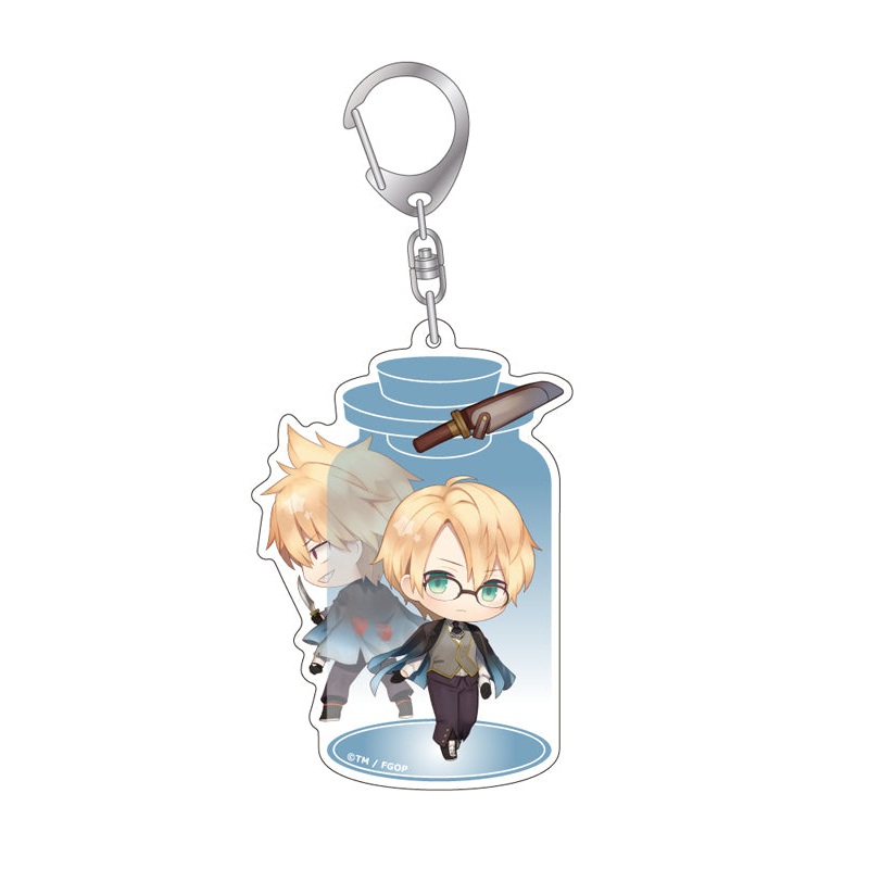 Fate/Grand Order Algernon Product CharaToria Acrylic Key Chain Assassin / Henry Jekyll & Hyde