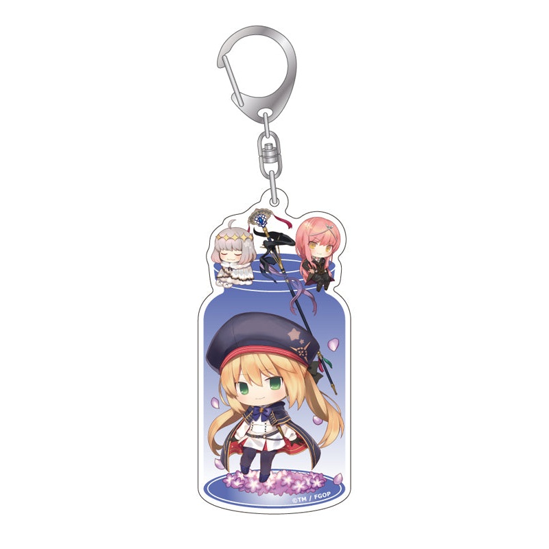 Fate/Grand Order Algernon Product CharaToria Acrylic Key Chain Caster / Altria Caster