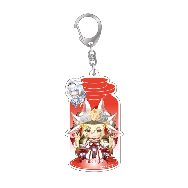 Fate/Grand Order CharaToria Acrylic Key Chain Foreigner / Koyanskaya of Darkness