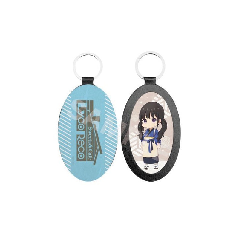 Lycoris Recoil CS.FRONT Leather Key Chain 06 Inoue Takina (Deformed)