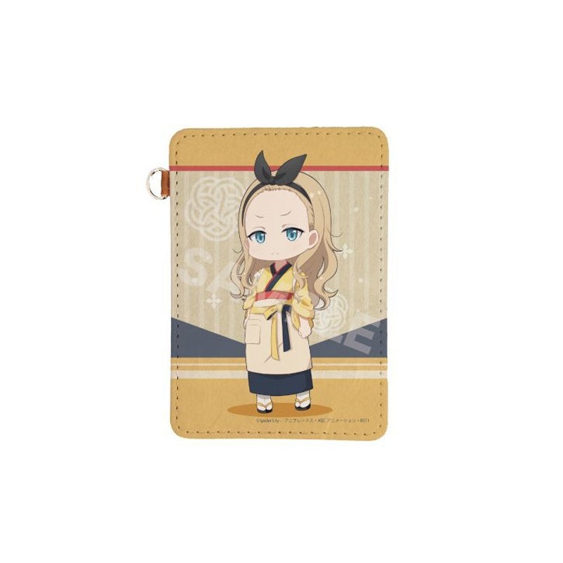 Lycoris Recoil CS.FRONT Leather Pass Case 04 Kurumi