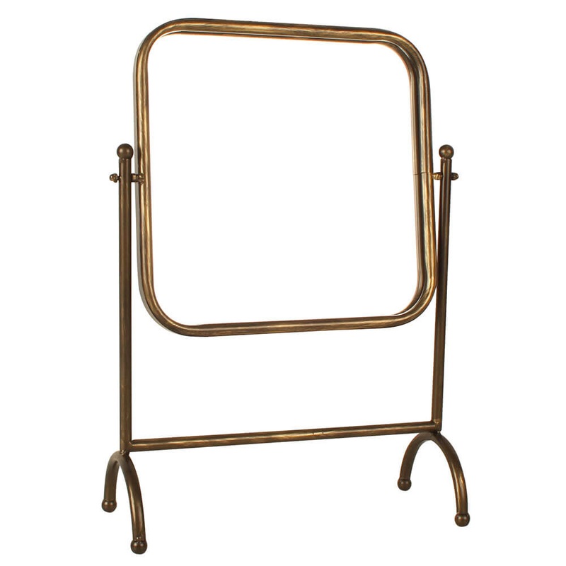 NOVA Miroir  miroir Couleur en laiton (30x12x42cm)
