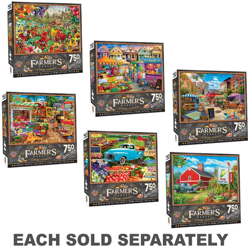 Puzzle du march des agriculteurs (750 PC)